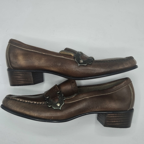 Mens Jolly Rogers by Sebago leather loafers size 10B main image 10